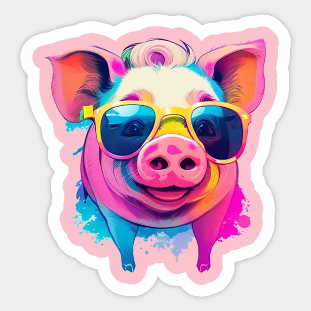 cute pig cartoon Sticker by Ardins